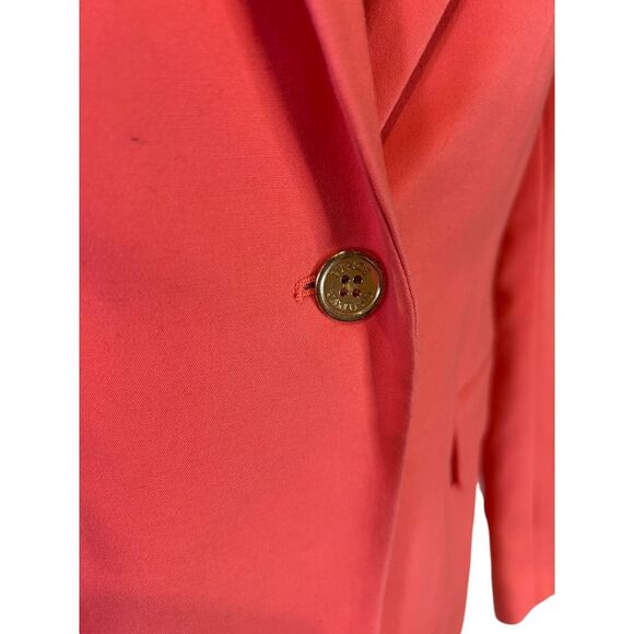 Vince Camuto Coral Single-Button Blazer Professional Office Wear Size 6 - Picture 4 of 8